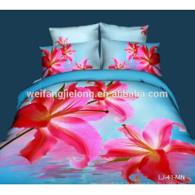 Tissu de lit 3D 100% polyester confortable